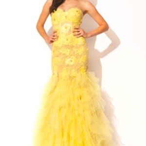 Jovani couture formal dress